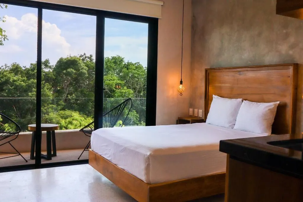 Zen 09 - La Veleta Jungle View *Wifi, 2 Pools* Apartment Tulum Mexico